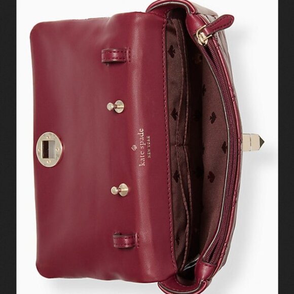 Kate Spade Natalia Crossbody Blackberry Preserve - Picture 4 of 15